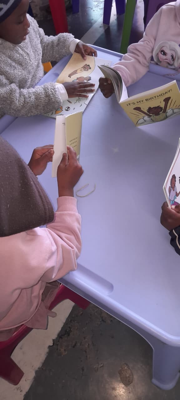 Teacher reading